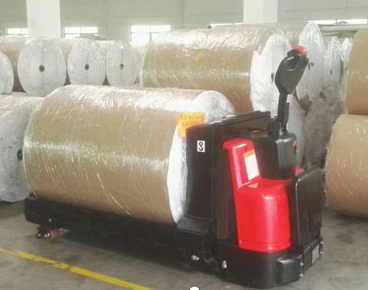 紡織廠電動(dòng)搬運(yùn)車定制案例