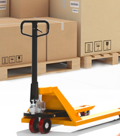 液壓搬運(yùn)車帶有剎車功能嗎？怎么剎車