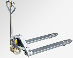 冷凍倉庫貨物裝卸搬運(yùn)用不銹鋼手動搬運(yùn)車