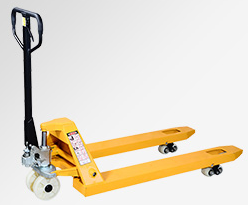 手動(dòng)液壓搬運(yùn)車的萬(wàn)向剎車輪