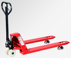 手動(dòng)液壓搬運(yùn)車(chē)貨叉平穩(wěn)升降操作