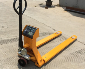 帶電子秤的手動(dòng)叉車